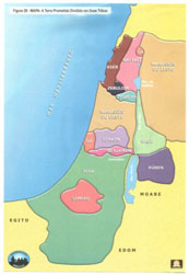 map of the Holy Land